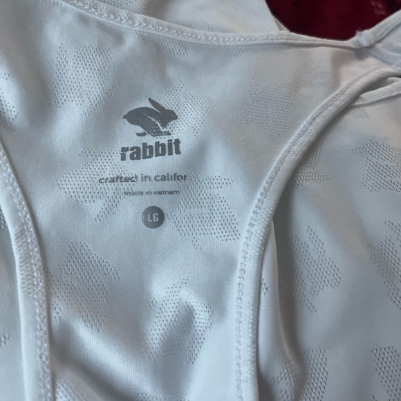 Women's Run in Rabbit bunny Tank top/ large. - Picture 6 of 7